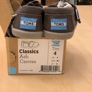 Toms Shoes Tiny Ash Canvas Classics